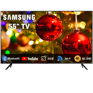 삼성전자 LED 스마트 TV 평면 스탠드형 138cm LH55BECHLGFXKR 55인치 (물류설치배송)