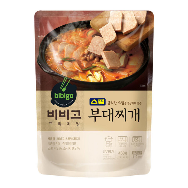 비비고 프리미엄 스팸 부대찌개 460g 6개