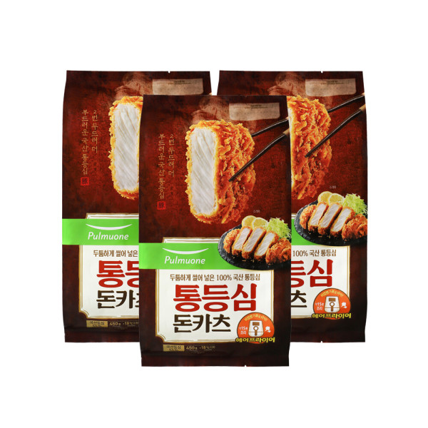 통등심 돈카츠 450g 3개